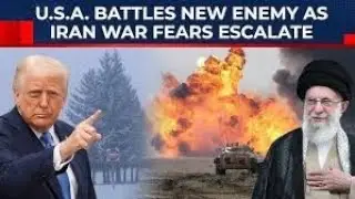 As Iran War Fears Escalate, USA Battles New Enemy; State Of Emergency In Continental America As...