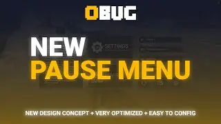ESX/QBCORE - Zbug PauseMenu (Very Optimised & New Design) [FIVEM]