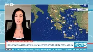 Η κακοκαιρία Alexandros μας άφησε με βροχές και τα πρώτα χιόνια | ΕΡΤ