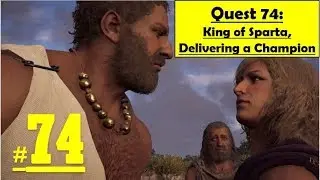 Assassins Creed Odyssey - King of Sparta, Delivering a Champion | Meet Brasidas, Find Testikles