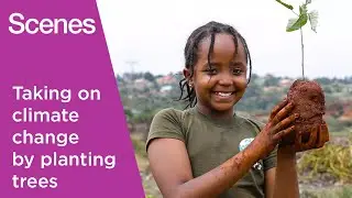 WATCH: This Kenyan 10-year-old is taking on climate change by planting trees | Scenes