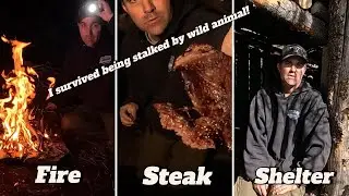 Solo Bushcraft Survival Shelter (Part 2)