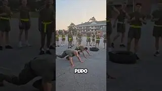 Este nuevo recluta desafi&oacute; a su sargento a una carrera de 100 metros | Pero perdi&oacute; #cortos #ytcortos