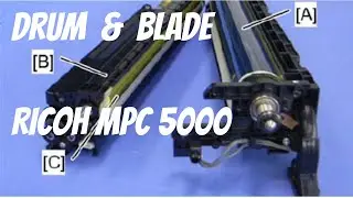 RICOH MPC5000 MPC4000 DRUM TUTORIAL