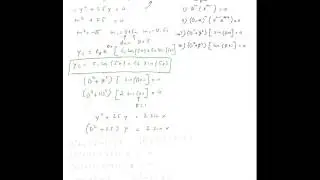 Solving differential equations using undetermined coefficients method: (annihilator method) #1