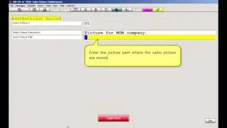 Sales Picture Maintenance