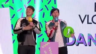 Dan And Phil - Win Best Vlogger (Teen Awards 2016)
