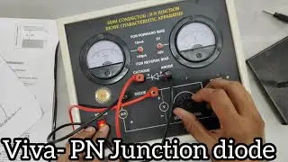 Viva- PN Junction Diode Explained + Viva Questions