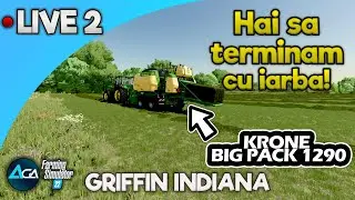 Farming simulator 22 | Griffin Indiana | Hai sa terminam cu iarba | Ep2