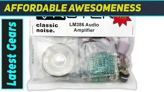 Synthrotek LM386 Kit: Tiny Amp, Big Fun for DIY Audio