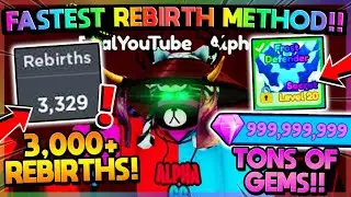 📈EASY & FASTEST *REBIRTH* METHOD!! -Mining Simulator 2 (Roblox)