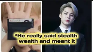 BTS Jimin Quietly Flexes Insane Wealth with One Tiny Item #shorts #bts #jimin #kpop #kdrama #ad 