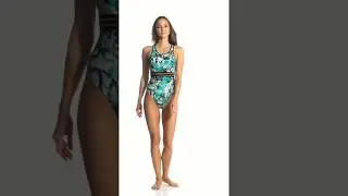 Beach House Sport Tropical Camo Flex One Piece Swimsuit | SwimOutlet.com