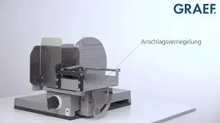 Graef Master 3020VS snijmachine/trancheuse - met of zonder vaste handgreep/avec ou sans poign&eacute;e fixe