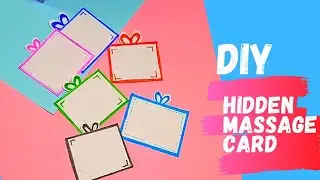 The Secret Massage Cards? | how to make hidden massage card for kids |DIY paper craft ideas for kids