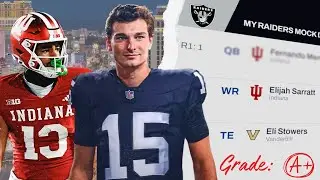 Las Vegas Raiders 3 Round MOCK DRAFT!