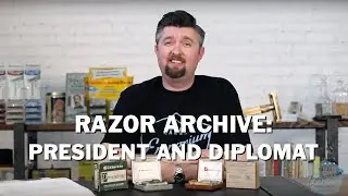 Razor Archive Series: Gillette President & Diplomat Double Edge Safety Razor