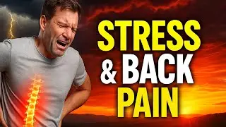 Stress and Back Pain 🔥 How Anxiety Causes Tight Hamstrings + Yoga for Relief #backpain #relief