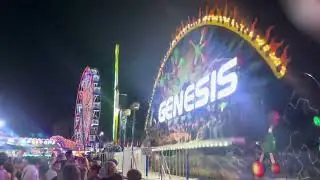 Spinning Genesis (Spaceship) ride 