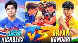 //JOSH NICHOLAS 🇹🇭 VS ARYAN KANDARI 🇮🇳 ARMWRESTLING SUPERMATCH //