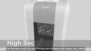 Bonsaii EverShred Pro 3S30 Heavy Duty 18-Sheet Cross-Cut Paper/CD/Credit Card Shredder, 240 Min