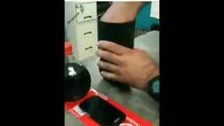 hiding place in Coca Cola bottles, criminal cache, hid phone and drugs