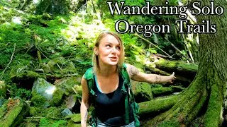 Hiking Ramona Falls - Mt. Hood Wilderness, Oregon    4K