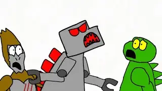Iguana vs Chimp - Part 4: Mecha Iguana #godzilla #kingkong #mechagodzilla