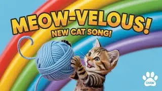 Happy Cat Nursery Rhymes Cute Kitten Singing and Dancing Fun Meow Song for Kids