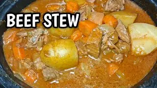 COOKING BEEF STEW FOR MY HUSBAND * 1 POT MEAL IDEA * HUNTING SEASON