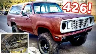 1977 Ramcharger UPGRADED with a 426” Big Block and a 203/205 Doubler