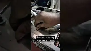 TOPSEALER HEATER SPRING CHANGING PROCESS