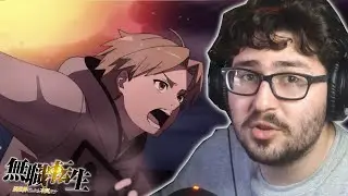 Otaku Reacts to Mushoku Tensei Jobless Reincarnation | Official Trailer