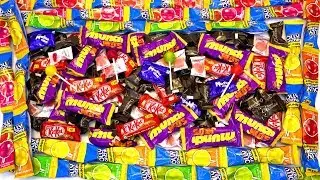 LOT'S OF CANDIES, LOLLIPOP, MUNCH NUTS, KITKAT AND MORE CANDIES