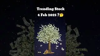 Trending Stock on 04 Feb 2025 ? List of today's trending Stocks?#trendingstock #markettrends202 #gpk