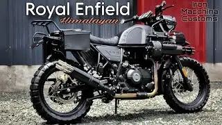 CUSTOM | Royal Enfield Himalayan &ldquo;Black-Ops&rdquo; by Iron Macchina Customs
