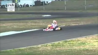 CIK FIA EUROPEAN CHAMPIONSHIP 2014 EVENT 5 ROUND3 KZ2 KFJunior KZ PREFINALS