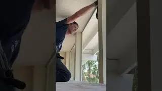 Cleaning Windows in TIGHT Spaces