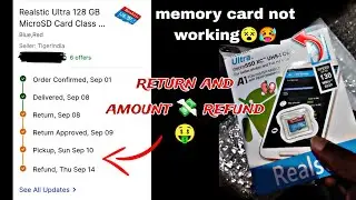 128gb memory card broken 😵💔| Flipkart scam 🤬 | waste products | don't buy 🥵 | dherider #flipkart
