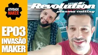 CNC Plasma Projeto Completo #3 / Plasma cutting - Invasão Maker