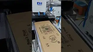 Pizza boxes printing machine, digital inkjet style, good for customizing printing