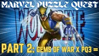Gems of War + Puzzle Quest 3 = MARVEL PUZZLE QUEST | Sinny Tries Marvel Puzzle Quest Part 2