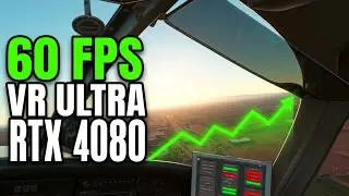 60FPS VR Flight in Ultra! MSFS2020 & NVIDIA GeForce RTX 4080 Performance Test KIWA to KPHX - Part 2