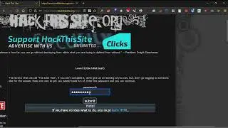 Basic 1  #hackthissite