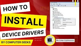 [Geek 42] How to install any Device driver automatically. (#CGeeks)
