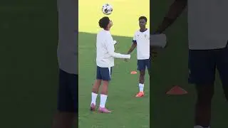 Cristiano Ronaldo Jr training with Portugal U16 🇵🇹👀