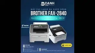 M&aacute;y in laser đa chức năng Brother FAX-2840 | M&aacute;y xịn - Gi&aacute; rẻ #DanhShop  #mayin #brother #FAX #2840