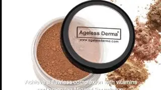 Ageless Derma Mineral Makeup With Green Tea And Vitamins