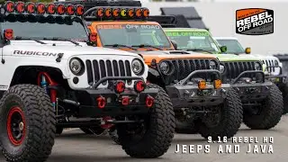 First Ever Jeeps & Java 9.16 @ The New Rebel HQ