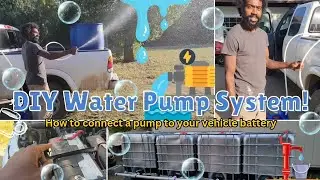 DIY 12V Water Pump Setup: Off-Grid Water Storage System for Our Tiny House